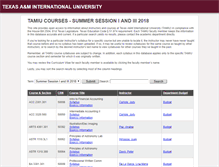 Tablet Screenshot of info.tamiu.edu